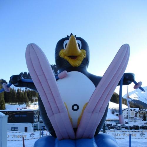 Maskottchen Skischule