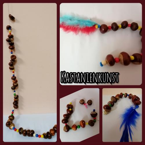 Figuren aus Kastanien