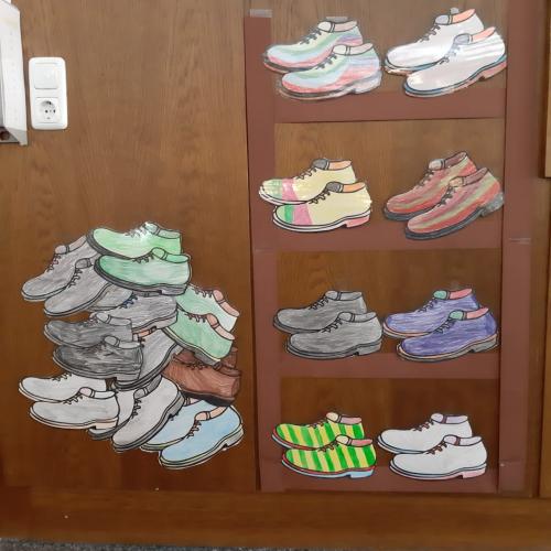 Zeichnungen von Schuhen