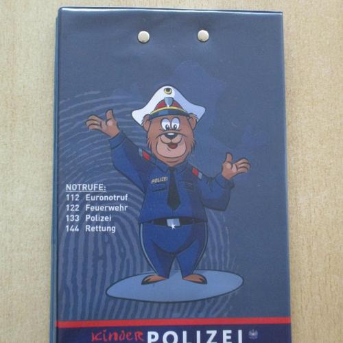Plakat Kinder Polizei