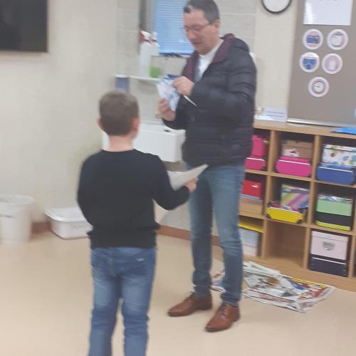 Preisverteilung, Senn Christian und Siegerkind