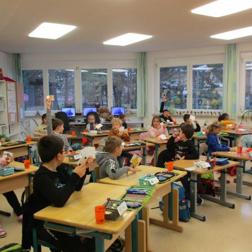 Kinder in der Klasse