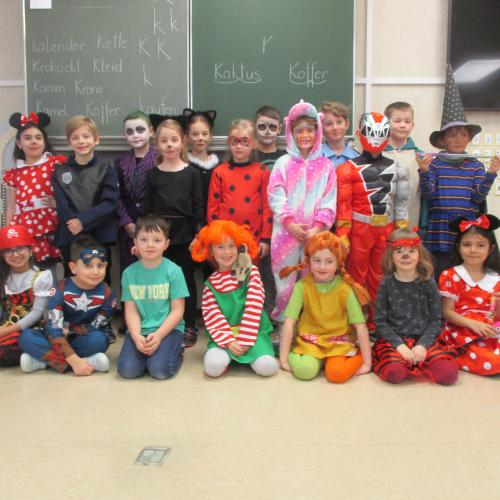 Gruppenfoto 1. Klasse