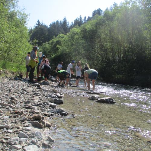 Kinder am Zwieselbach