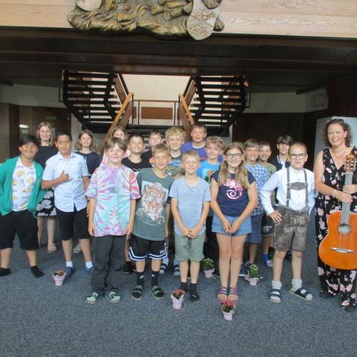 Gruppenfoto 4. Klasse